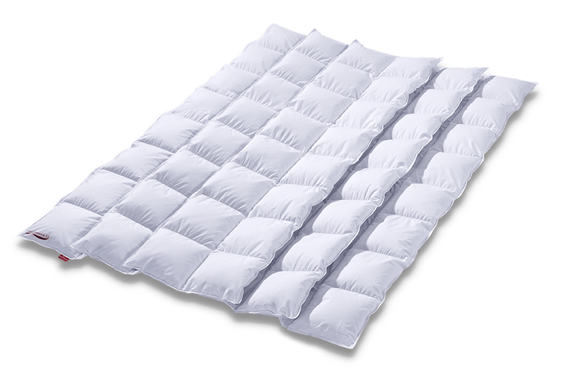 Sommerseite der Decke mit geöffneten Ventilationsöffnungen.