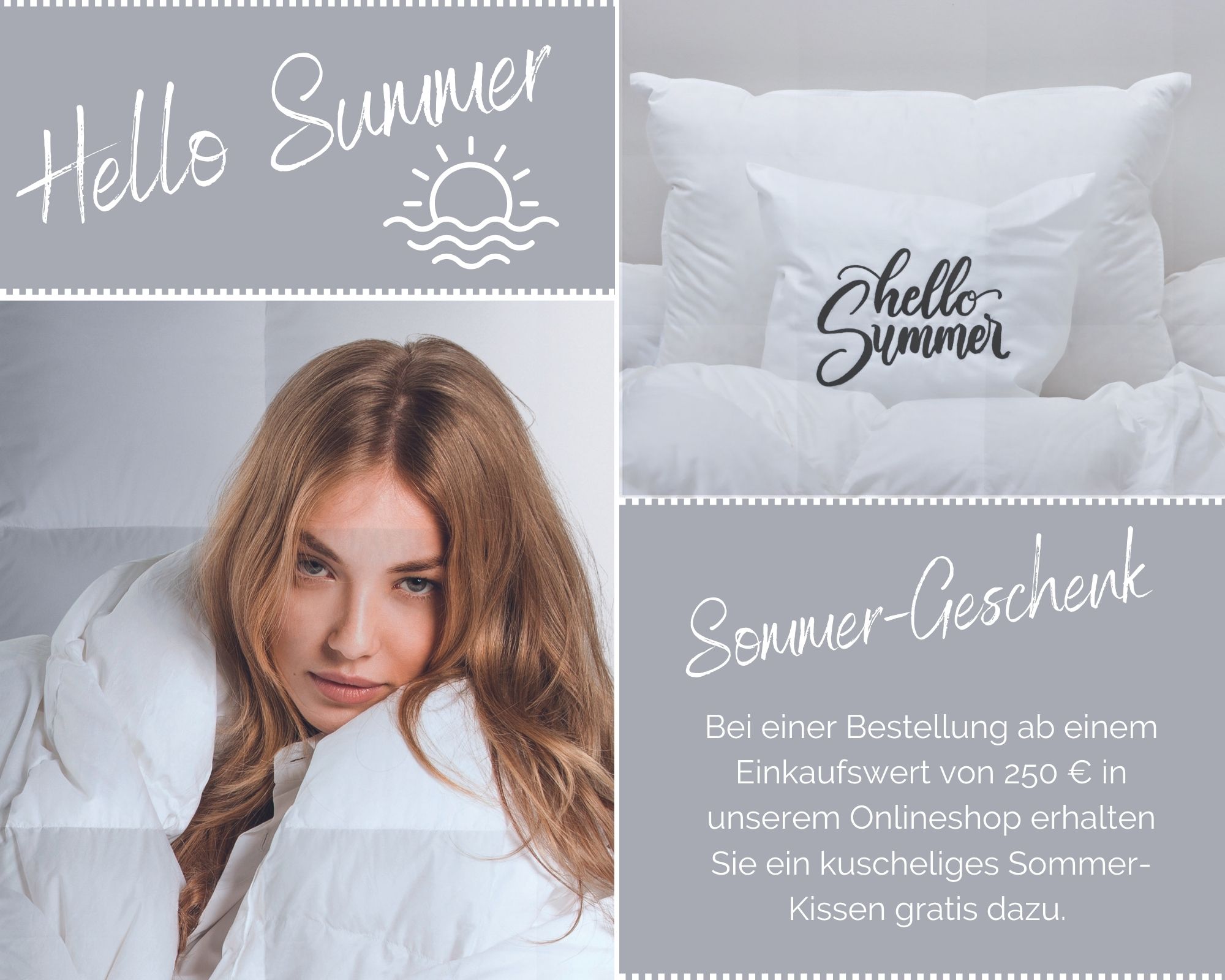 Hello Summer - Aktion bei Sanders-Kauffmann