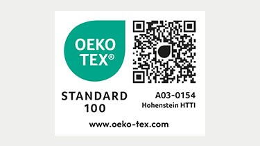 OEKOTEX Standard 100 Zertifikat